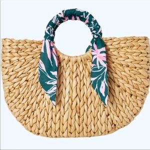 Lilly Pulitzer Straw Bag